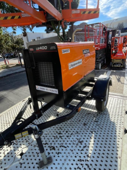 2022 Lincoln Electric LE400 Kubota V1505, Trlr, Cable Rack, Light Kit, ES Decals, T3