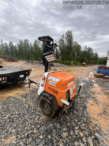 2023 Generac MLT2 Diesel, Flex Switch 120V Input, Powerzone Controller, (4) 320W LED Lights, 4kW Generator, 39.9 Gal Fuel Tank, 2" Ball, T3
