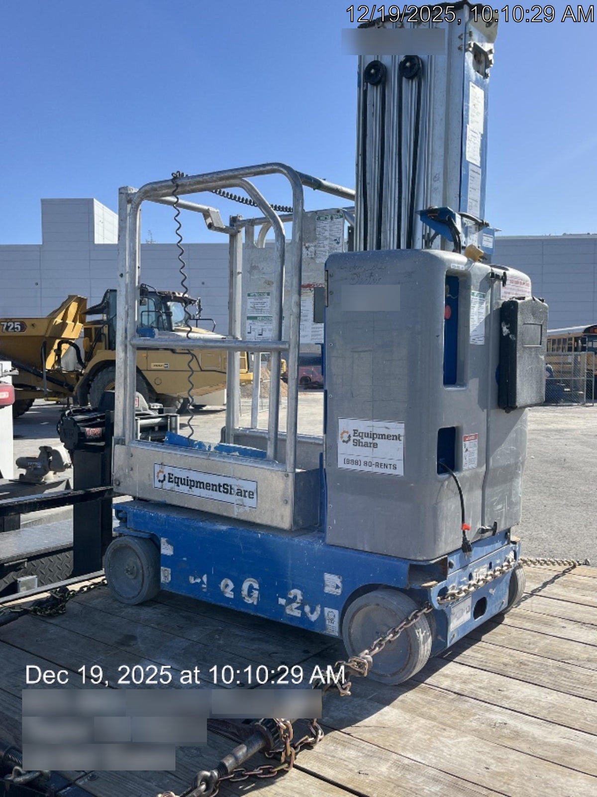 2019 GENIE GR-20
