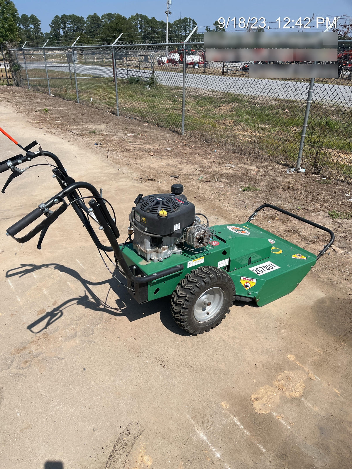2022 BILLY GOAT BC2600ICH