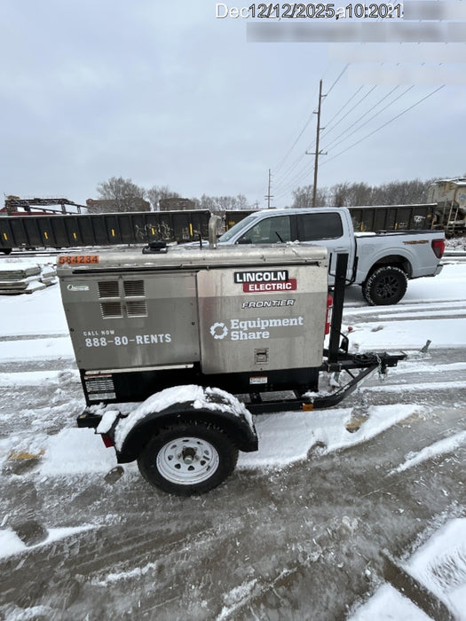 2021 Lincoln Electric Vantage 549X Ready Pak 3, ORANGE (includes trailer, cable rack, fender light kit)
