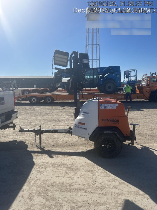 2024 Generac MLT2 Diesel, Flex Switch 120V Input, Powerzone Controller, 
(4) 320W LED Lights, 4kW Generator, 39.9 Gal Fuel Tank, 2" Ball, T3