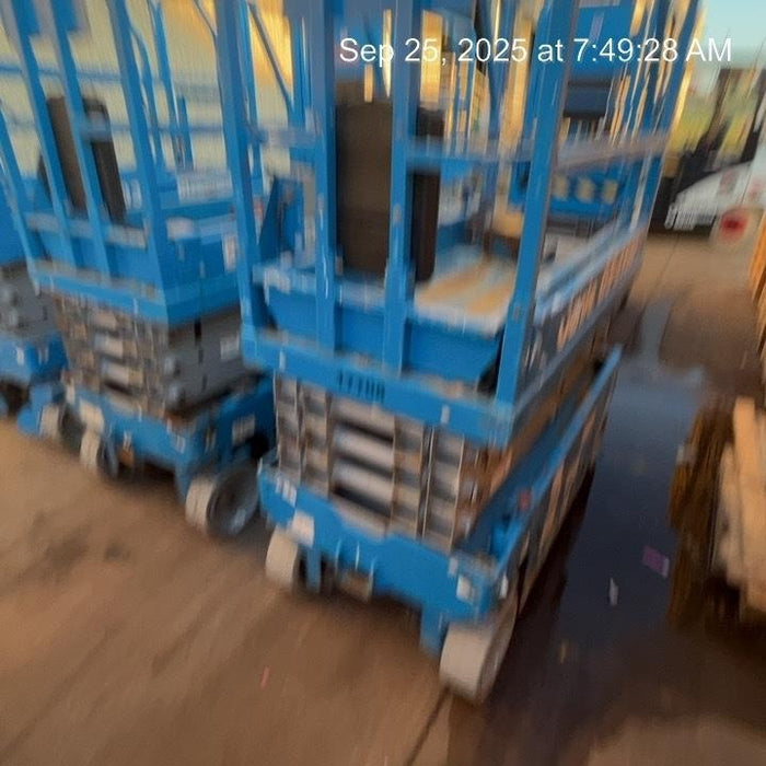 2018 Genie GS-1930 Genie GS-1930 w/Fixed Rail, Chain Entry