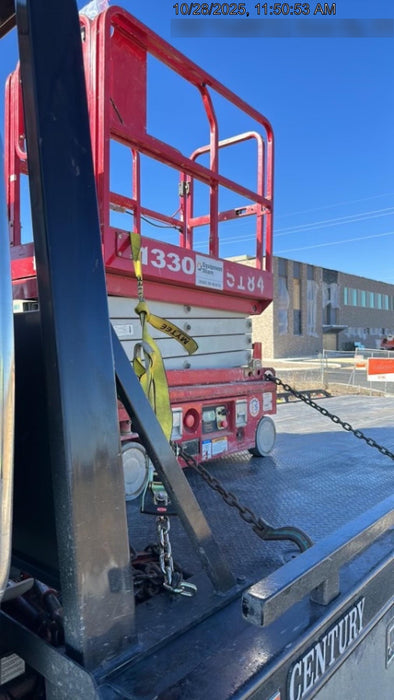 2017 MEC 1330SE 13' Scissor Lift w/2 Year Extended Full Warranty