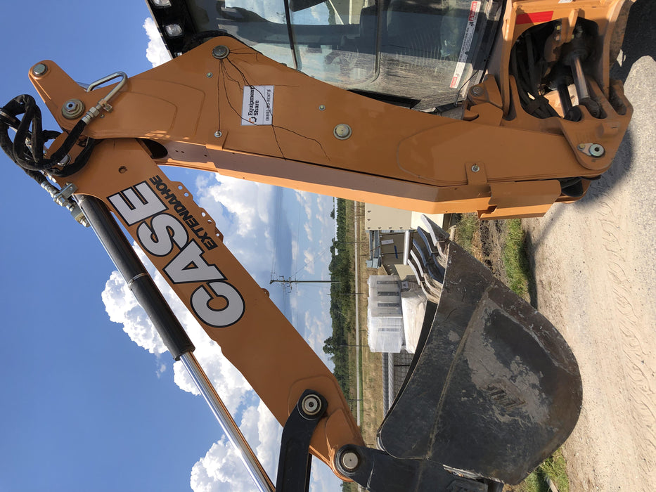 2020 Case 580N EP - Extendable Backhoe Cab/Heat/Air, 4WD, Extendable Stick, Pilot Controls, 2 Way Hydraulics, Ride Control, TAG Manual QC