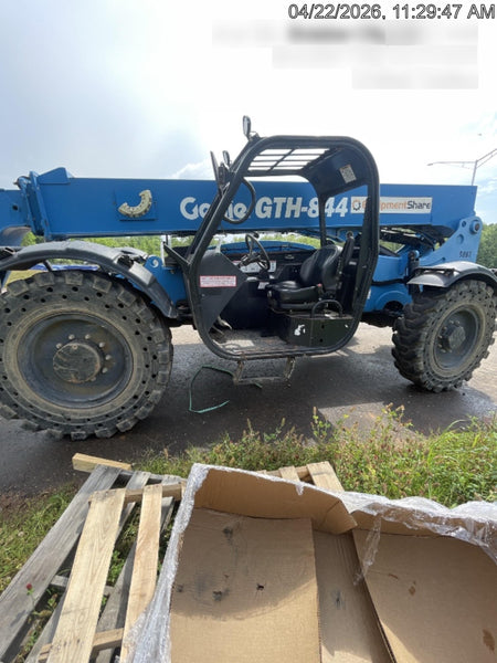 2017 Genie GTH-844 Genie GTH-844, Solid Tires, 60" carriage/forks, Open ROPS, Work Lights
