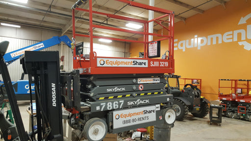 2018 Skyjack SJIII-3219 Skyjack SJIII3219 Scissor Lift w/Trojan Batteries