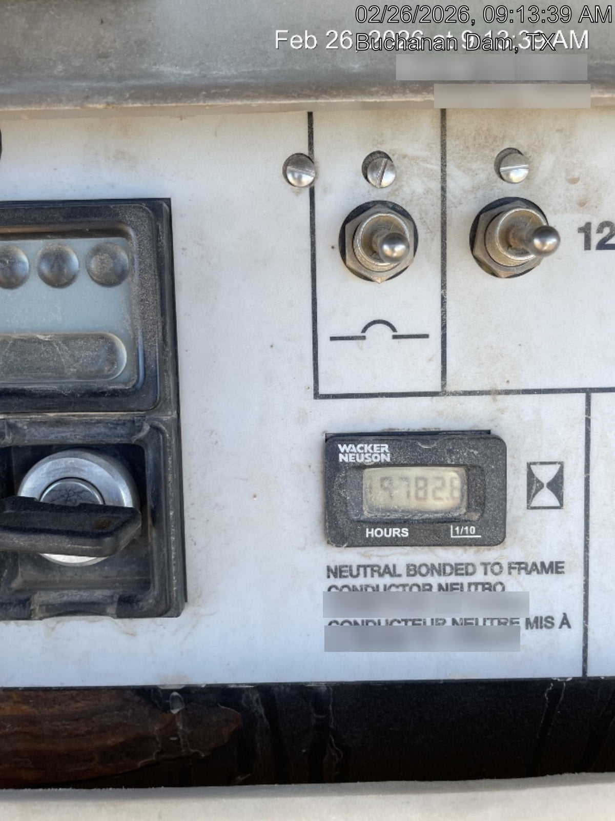 2019 Wacker Neuson LTV6L-MH Standard Options, ES Track Hardware, Fuel Level Sensor