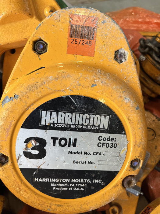 2022 HARRINGTON CF030-20