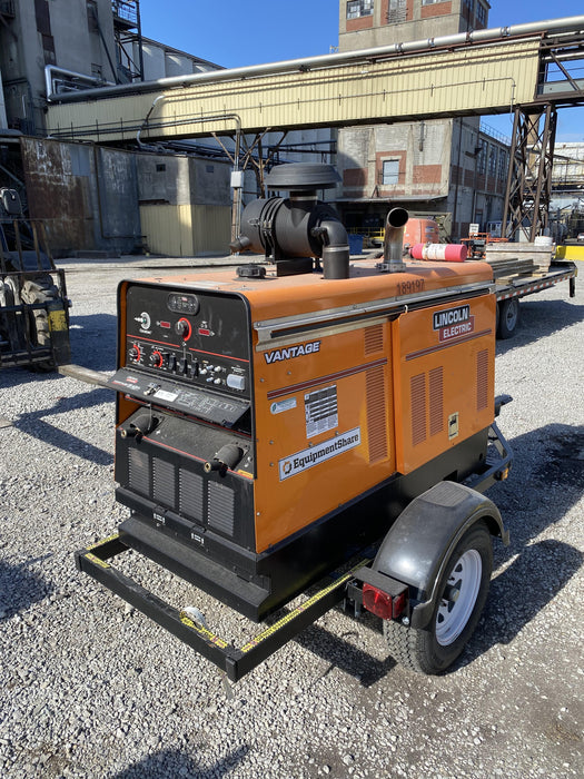 2021 Lincoln Electric Vantage 549X Ready Pak 3, ORANGE (includes trailer, cable rack, fender light kit)