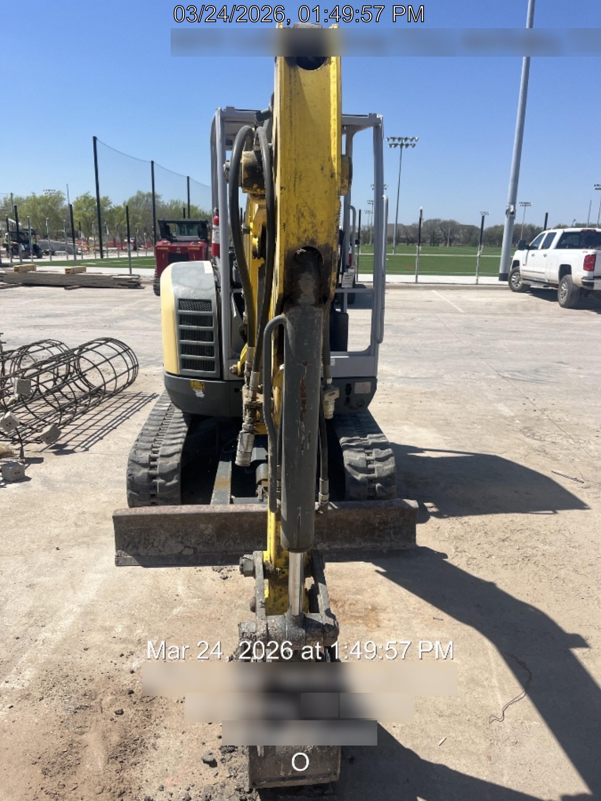 2019 Wacker Neuson EZ26 MX, Trk, Long, Canopy w/Manual Coupler, 3-40mm Pin Kits, 12"/18"/24" Pin on Buckets