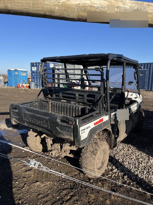 2018 Kawasaki MULE PRO-DX Kawasaki Mule 4x4 Diesel UTV w/Hard Top, Windshield, Beacon, Backup Alarm, ES Keypad/Hardware Installed