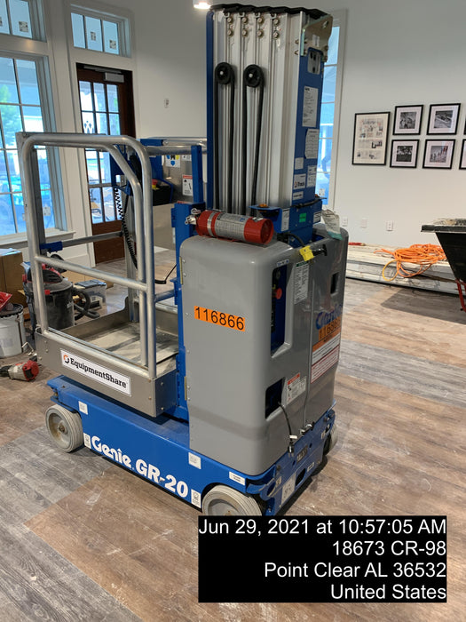 2020 GENIE GR-20