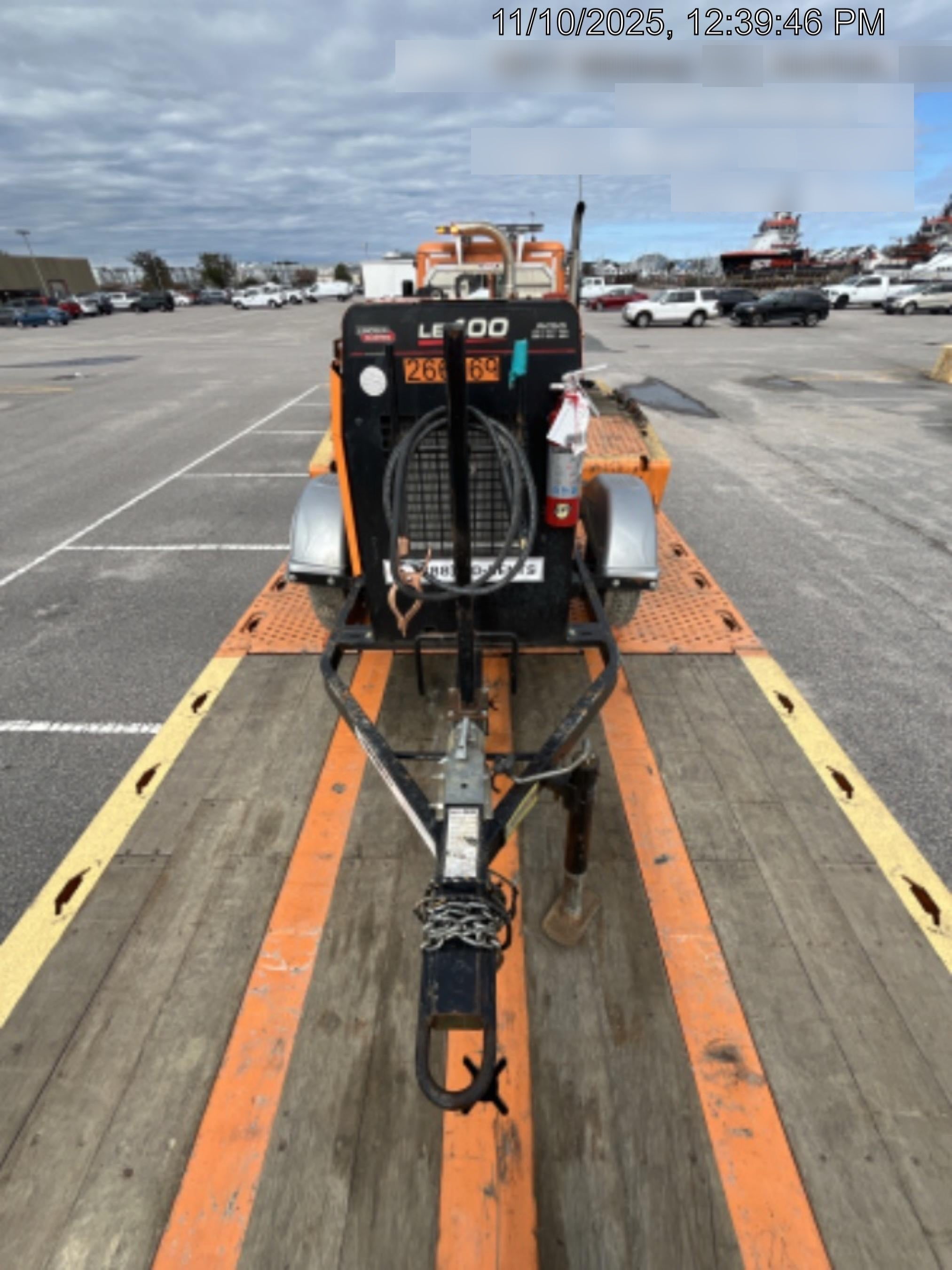 2022 Lincoln Electric LE400 Kubota V1505, Trlr, Cable Rack, Light Kit, ES Decals, T3