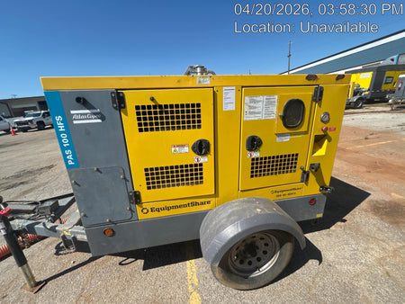 2021 ATLAS COPCO PAS 100 HF CS Enclosed