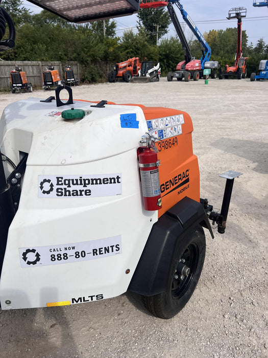 2024 Generac MLT2 Diesel, Flex Switch 120V Input, Powerzone Controller, 
(4) 320W LED Lights, 4kW Generator, 39.9 Gal Fuel Tank, 2" Ball, T3