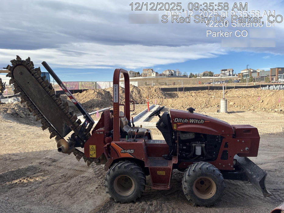 2022 DITCH WITCH RT45A