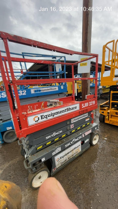 2019 Skyjack SJIII-3219 Standard Options, Trojan Batteries
