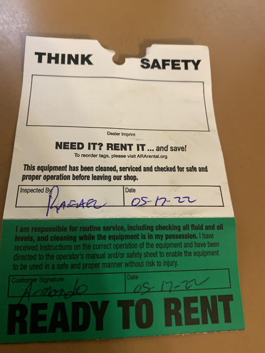 2021 Lincoln Electric Vantage 322 VANTAGE 322 READY-PAK 3
(EQUIPMENTSHARE)