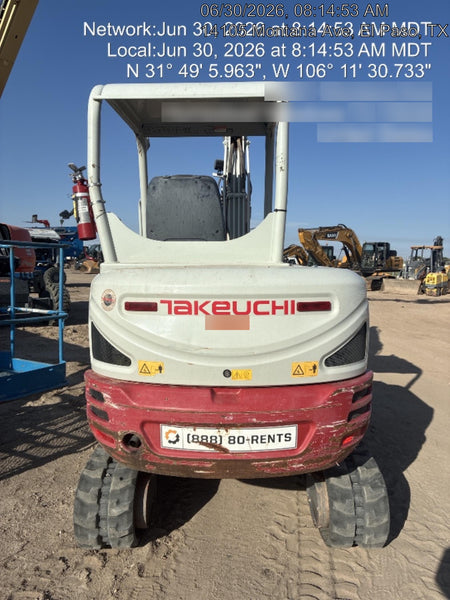 2020 TAKEUCHI TB235-2R
