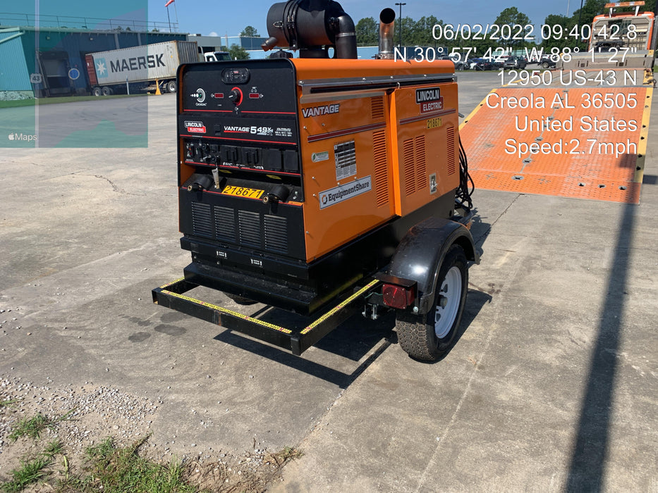 2022 Lincoln Electric Vantage 549X VANTAGE 549X READY-PAK 3