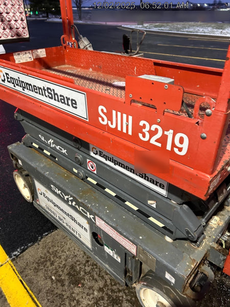 2019 Skyjack SJIII-3219 Standard Options, Trojan Batteries