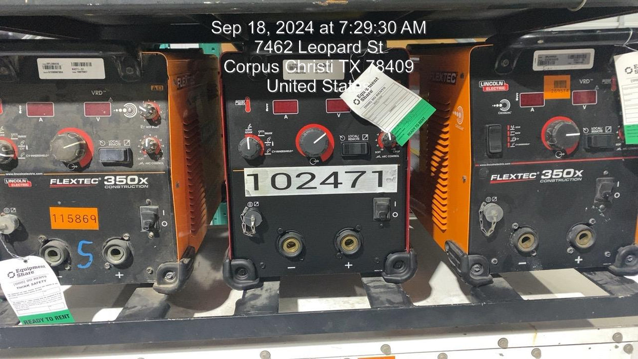 2020 LINCOLN ELECTRIC FLEXTEC 350X