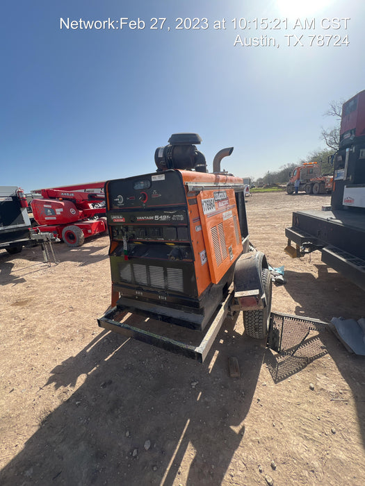 2021 Lincoln Electric Vantage 549X Ready Pak 3, ORANGE (includes trailer, cable rack, fender light kit)