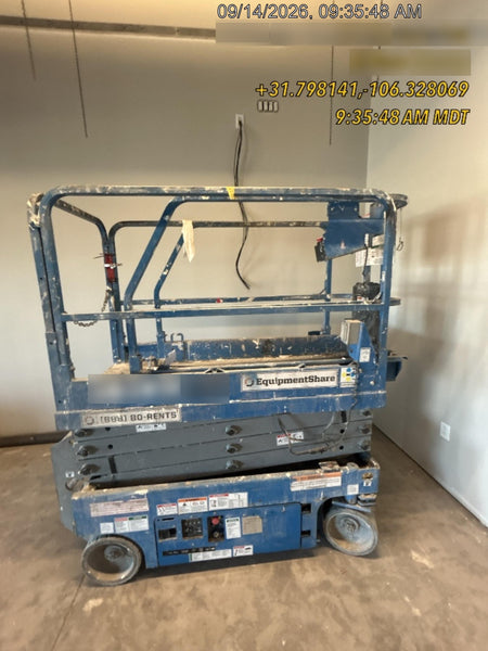 2019 Genie GS-1930 Genie GS-1930 Scissor Lift w/Standard Options