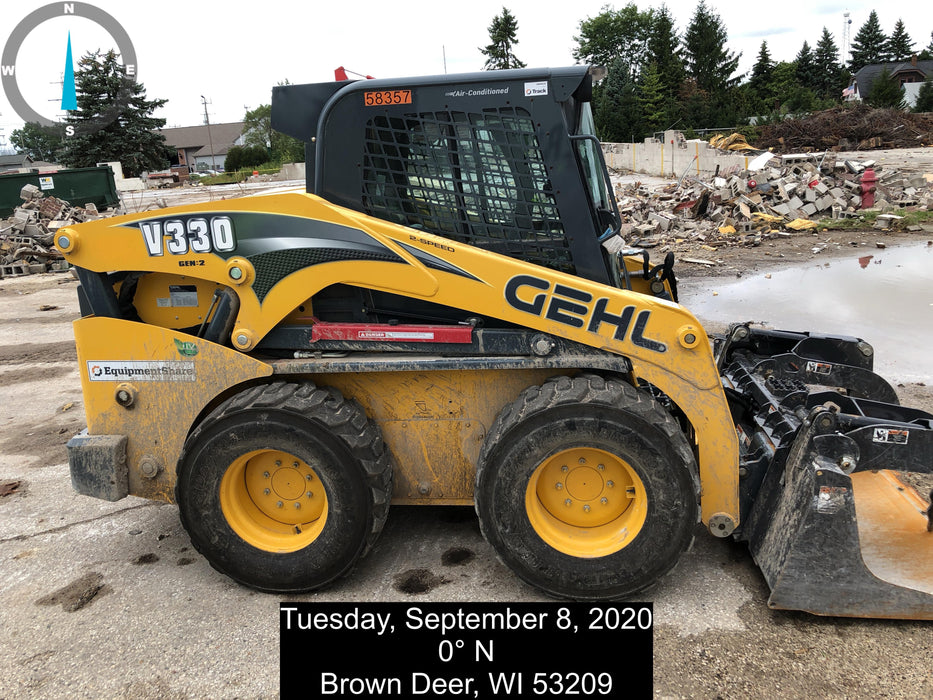 2017 Gehl V330 Standard Rental Specs