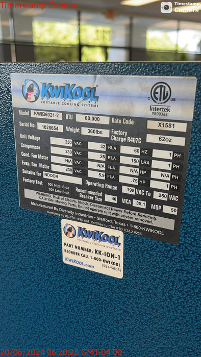 2023 KWIKOOL KWIB6021-2