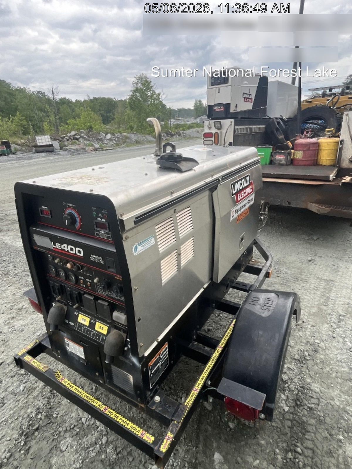 2024 Lincoln Electric LE400 Kubota V1505, Trlr, Cable Rack, Light Kit, ES Decals, T3