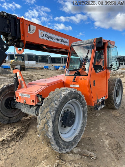 2020 Skytrak 8042 74 Hp, Cab-Heat ONLY, FF Tires, Work Lights, Beacon, Aux Hydraulics, Back up Alarm, Lifting Eye, ES Decals