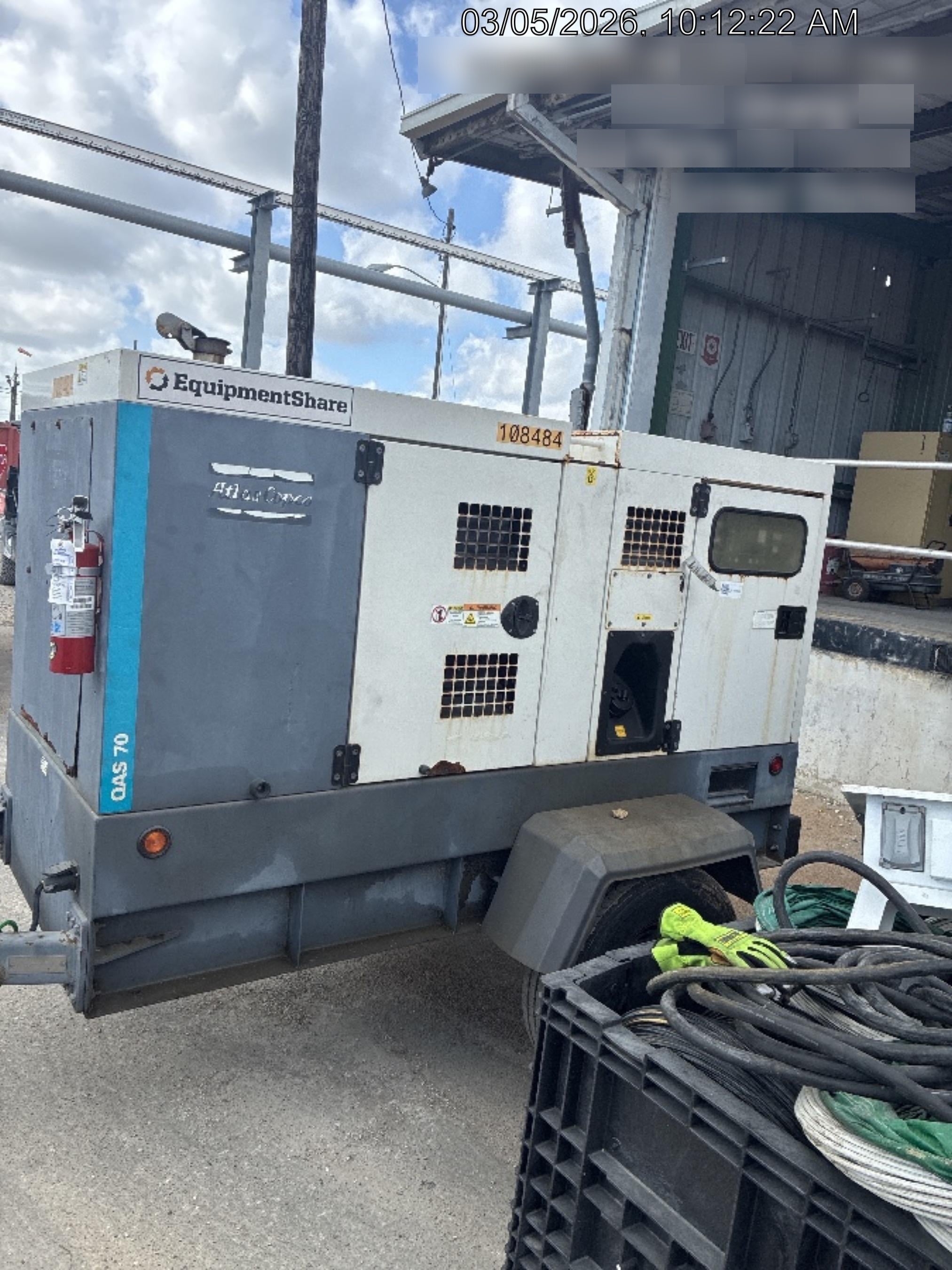 2020 ATLAS COPCO QAS 70
