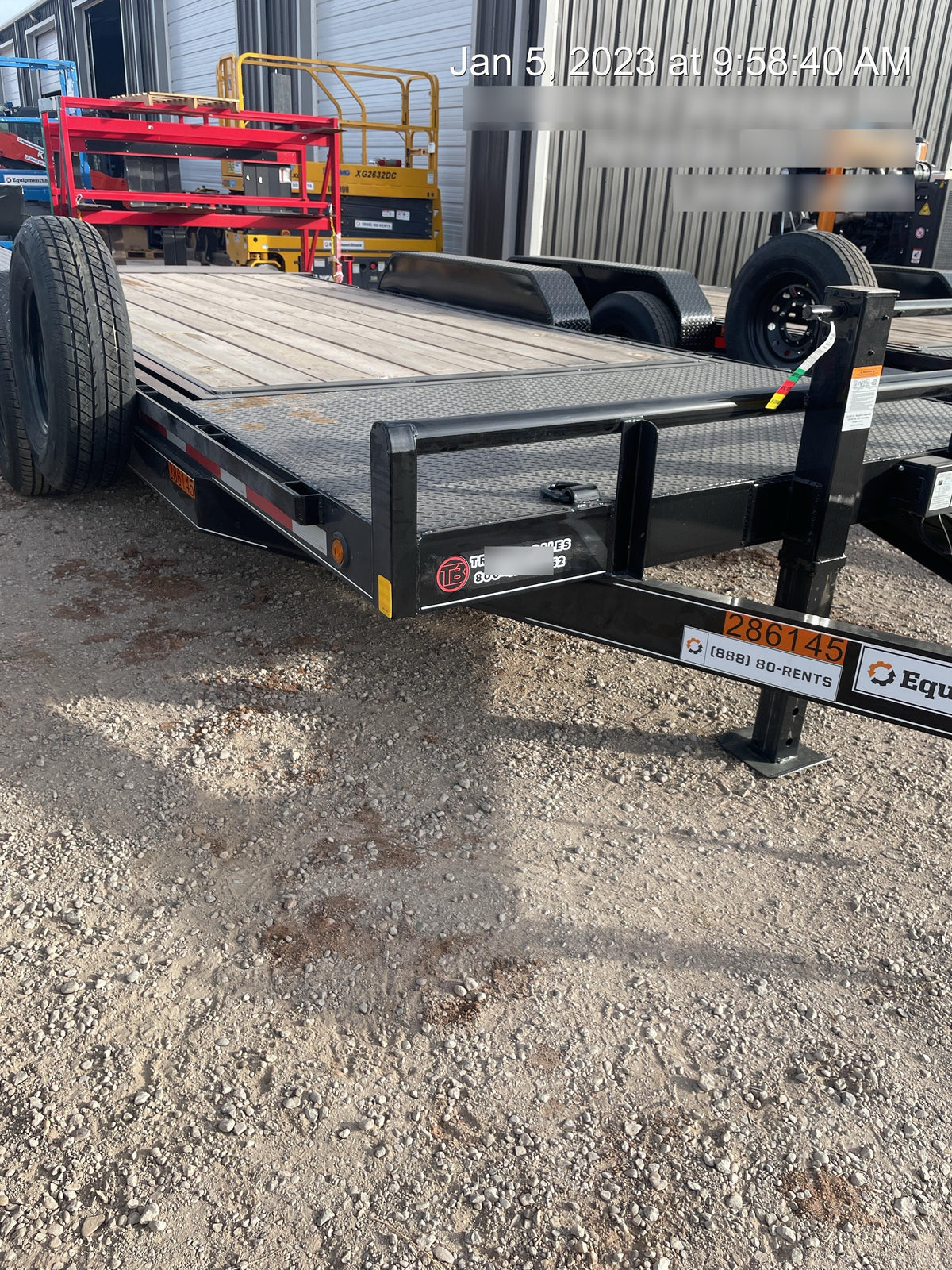 2023 BUCK DANDY CO 83X20 Tilt- Rental