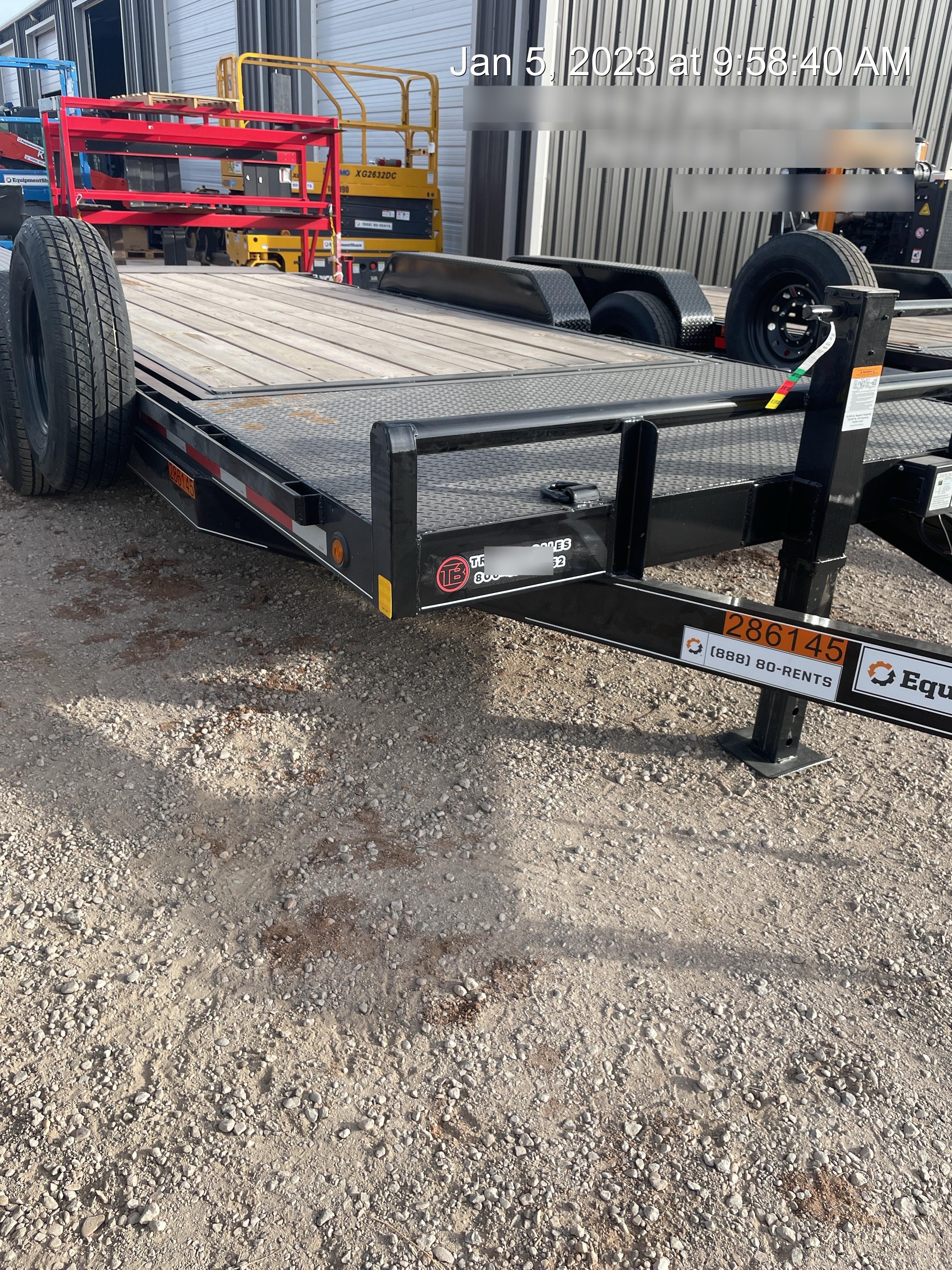 2023 BUCK DANDY CO 83X20 Tilt- Rental