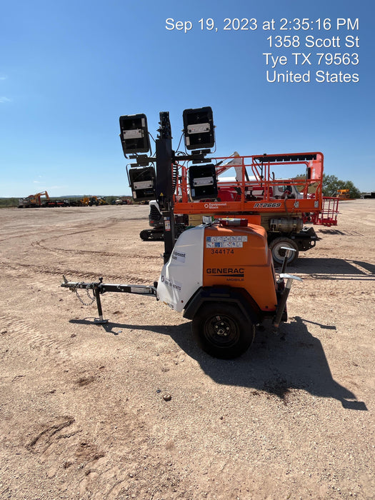 2023 Generac MLT2 Diesel, Flex Switch 120V Input, Powerzone Controller, (4) 320W LED Lights, 4kW Generator, 39.9 Gal Fuel Tank, 2" Ball, T3