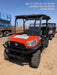 2022 Kubota RTV-X1140W-H Plastic Canopy, Windshield Acrylic Clear, LED Strobe Light, Wire Harness Kit, Back up Alarm
