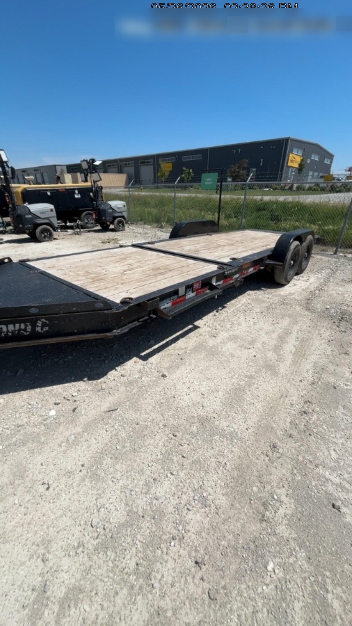 2022 LOADTRAIL Tilt-Deck Rental Trailer