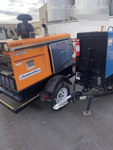 2021 Lincoln Electric Vantage 549X Ready Pak 3, ORANGE (includes trailer, cable rack, fender light kit)