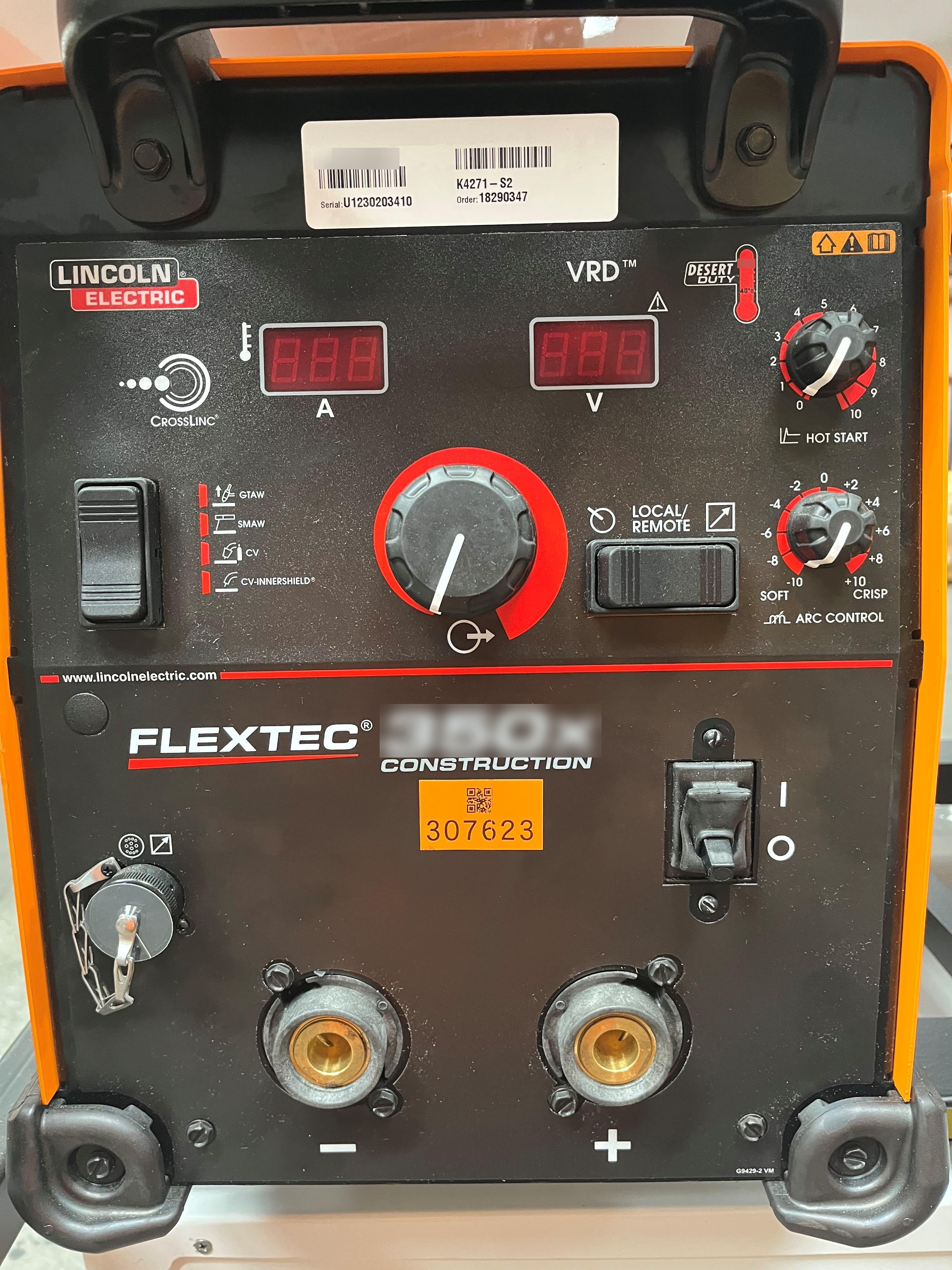 2021 LINCOLN ELECTRIC FLEXTEC 350X