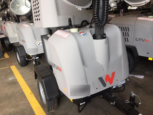 2018 Wacker Neuson LTV6K-MH Wacker Neuson LTV6K Mobile Light Tower w/Fuel Level Sensor Installed