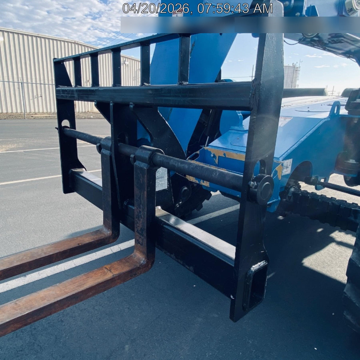 2019 Genie GTH-636 Canopy, Solid RT Tires, LED Work Lights, Beacon 60" QA Carriage, 48" Forks
