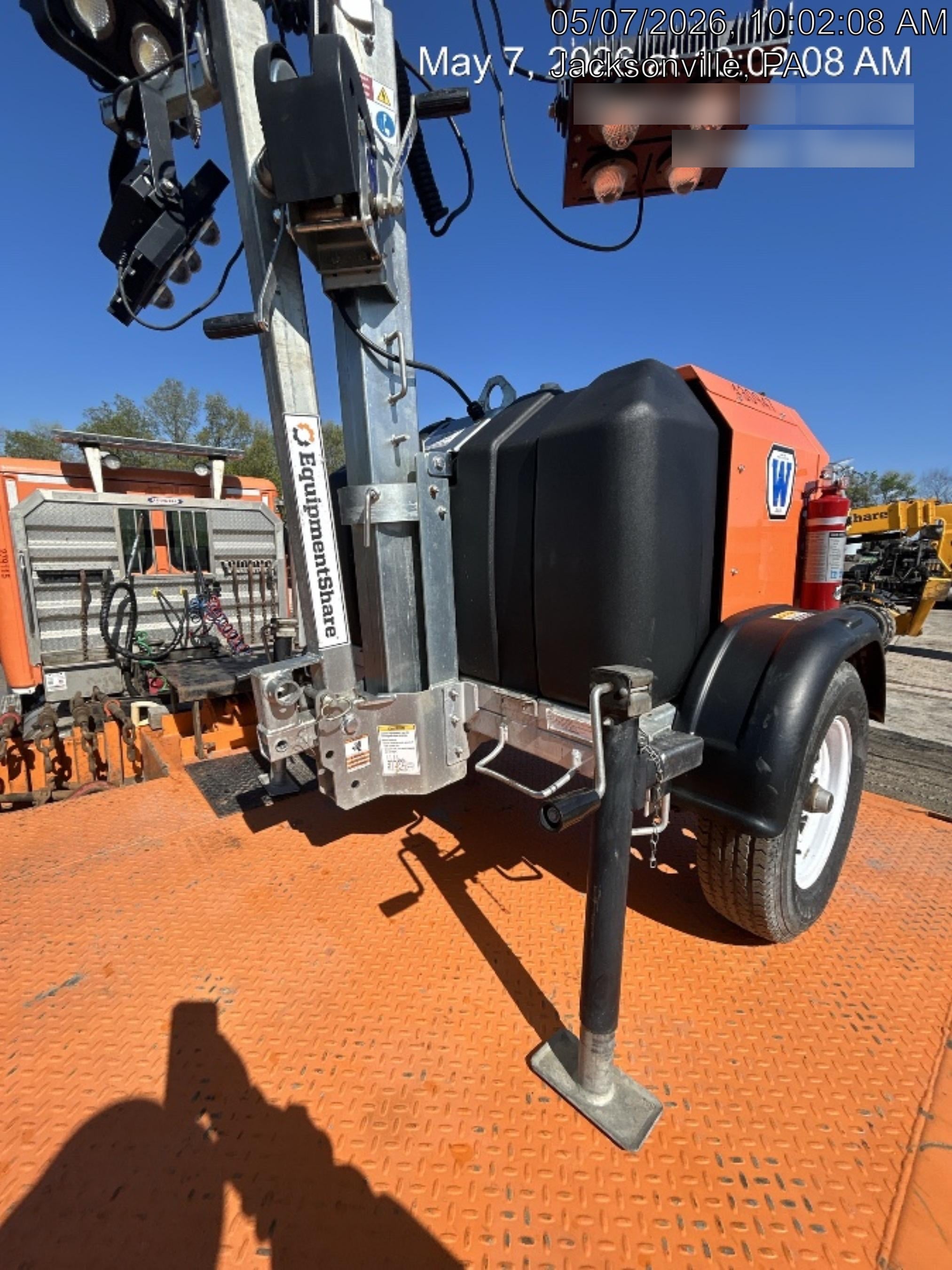 2024 Wanco WLTT-4MM4K Diesel, Deep Sea Controller, Shore Power Plug, Auto Start, (4) 350W LED Floodlights, 4kW Generator, 60 Gal Fuel Tank, 2" Ball, T3