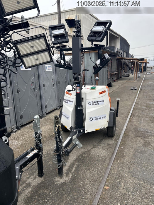 2023 Generac MLT2 Diesel, Flex Switch 120V Input, Powerzone Controller, (4) 320W LED Lights, 4kW Generator, 39.9 Gal Fuel Tank, 2" Ball, T3