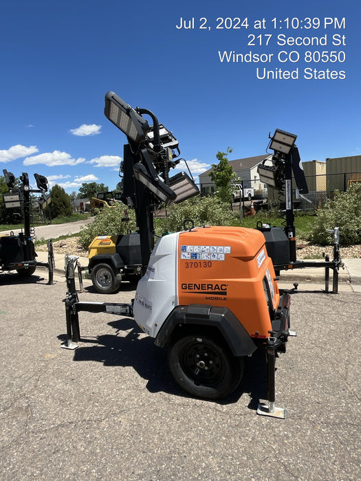 2023 Generac MLT2 Diesel, Flex Switch 120V Input, Powerzone Controller, 
(4) 320W LED Lights, 4kW Generator, 39.9 Gal Fuel Tank, 2" Ball, T3