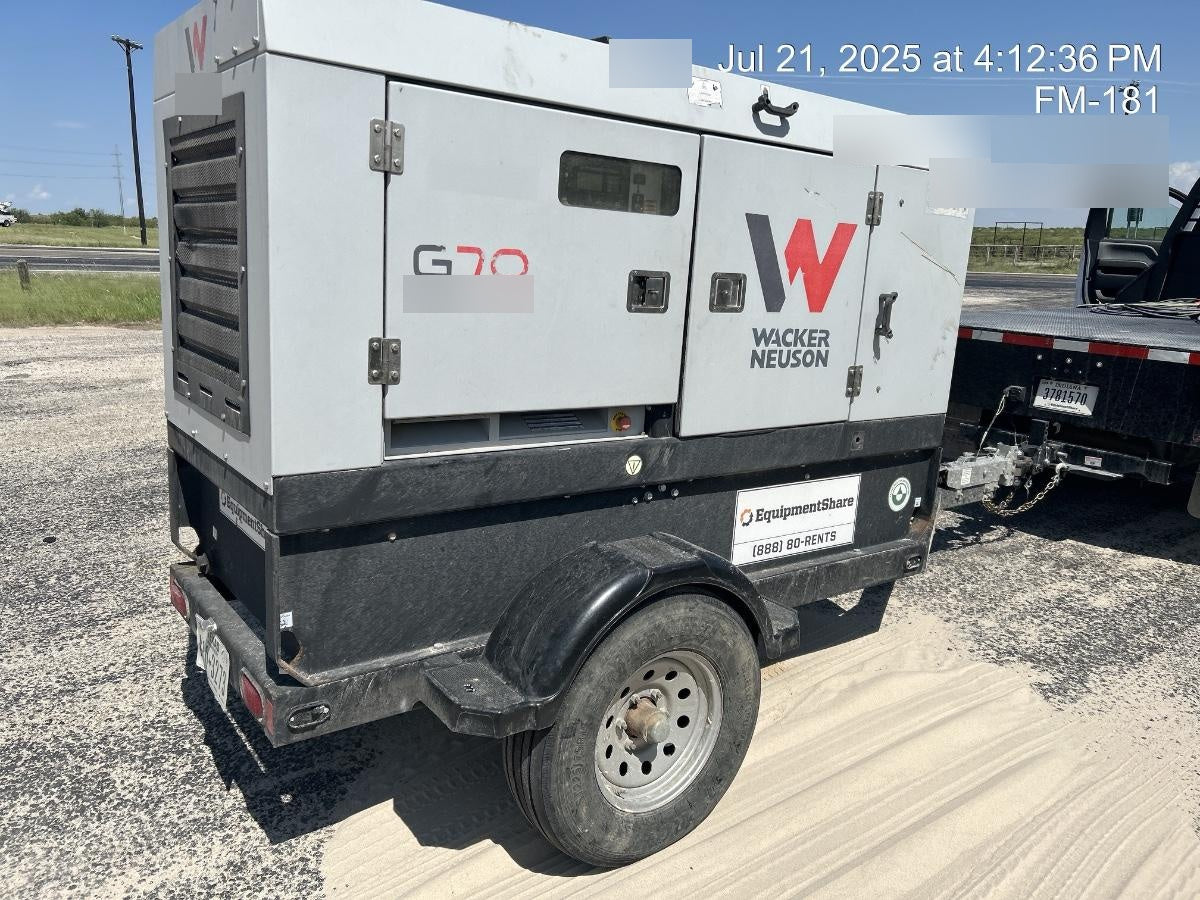 2019 WACKER NEUSON G70