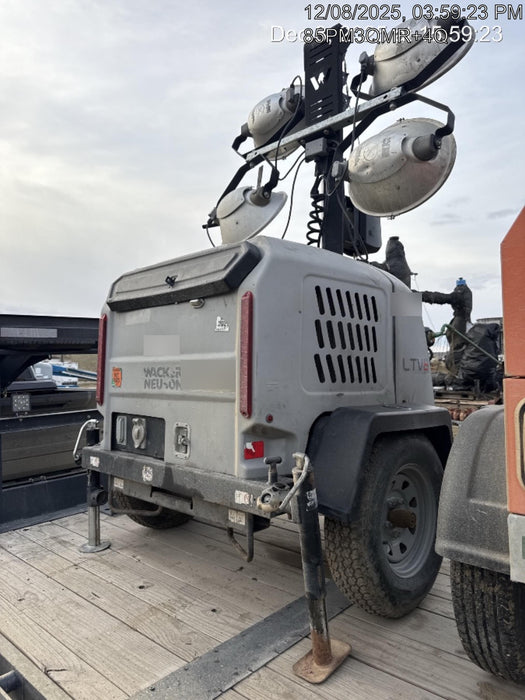 Wacker Neuson LTV6K-MH Power mast, 1100W MH, Fuel Sensors, Wiring Harness