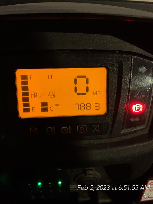 2022 Kubota RTV-X1140W-H Plastic Canopy, Windshield Acrylic Clear, LED Strobe Light, Wire Harness Kit, Back up Alarm