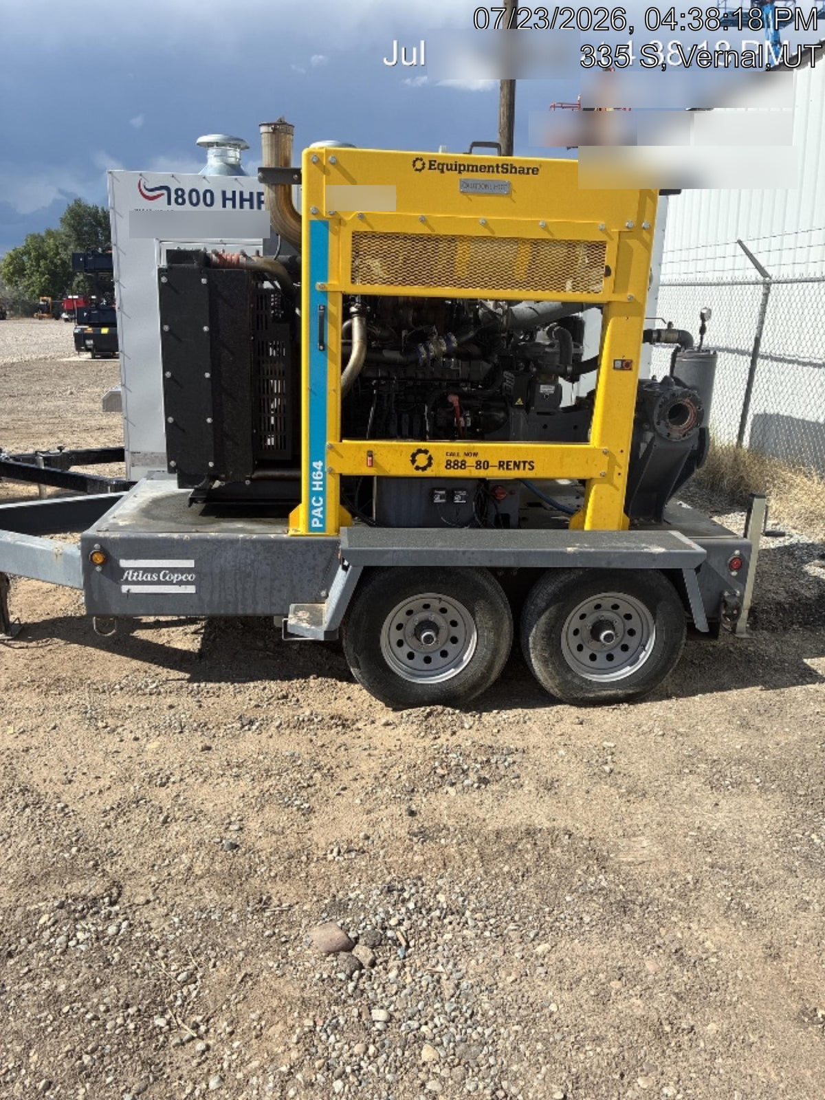 2021 ATLAS COPCO PAC H64 JD